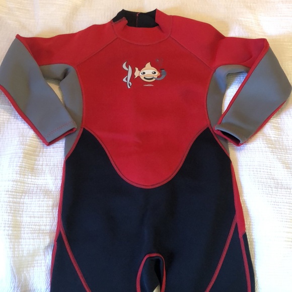 GOLDFIN size 12 Youth WerSuit Swim Surf Neoprene Full-Zip Unisex Suit Warm NEW - Picture 2 of 16